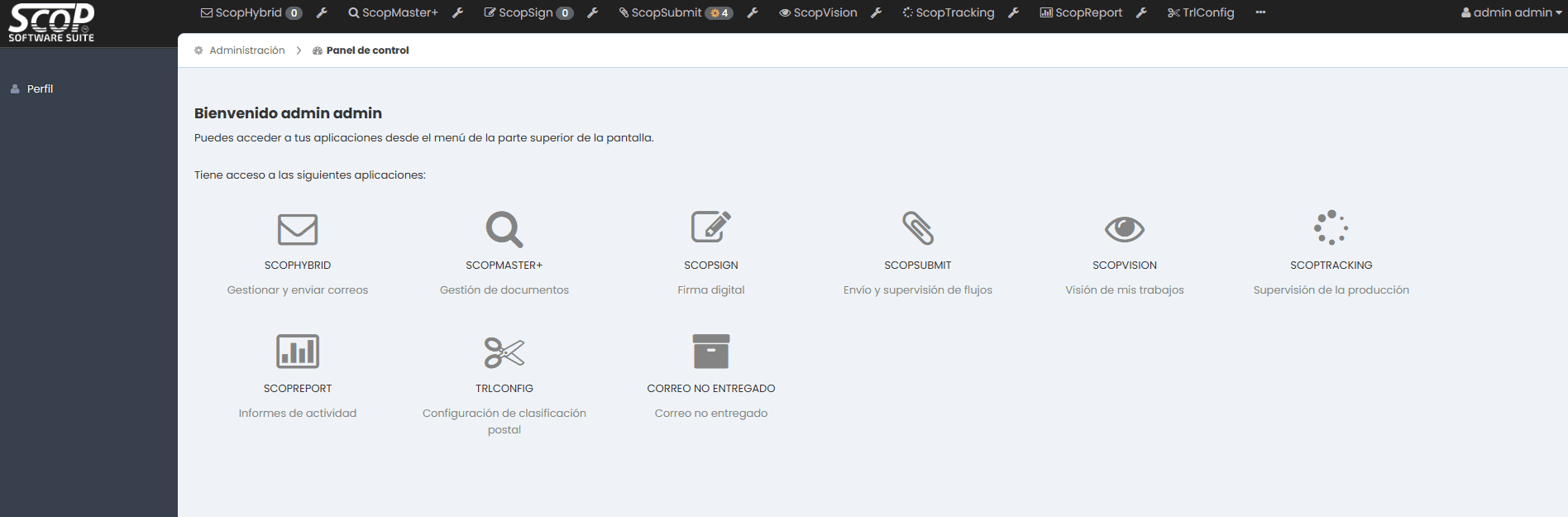 ScopSoftware Espagnol Scopsoftware - spanish interface language