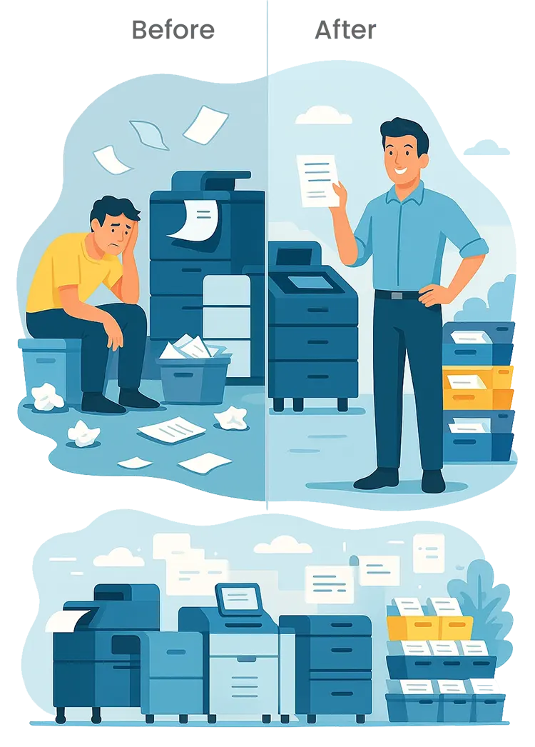 digital-mailroom-solutions-before-after-scop-software-suite Digital mailroom solutions