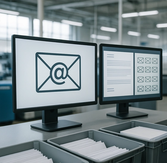 Digital mailroom solutions
