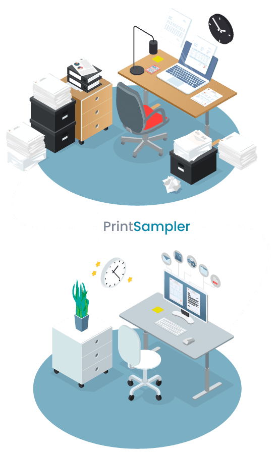 Printsampler features