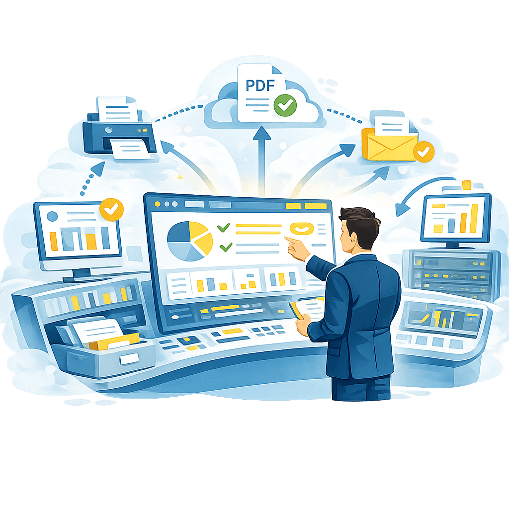 Document printing and output management