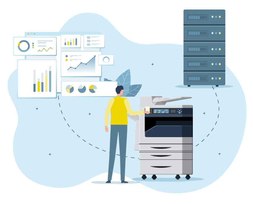 Mainframe security and print management