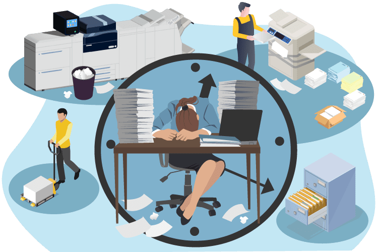 Processus d'impression commerciale efficaces