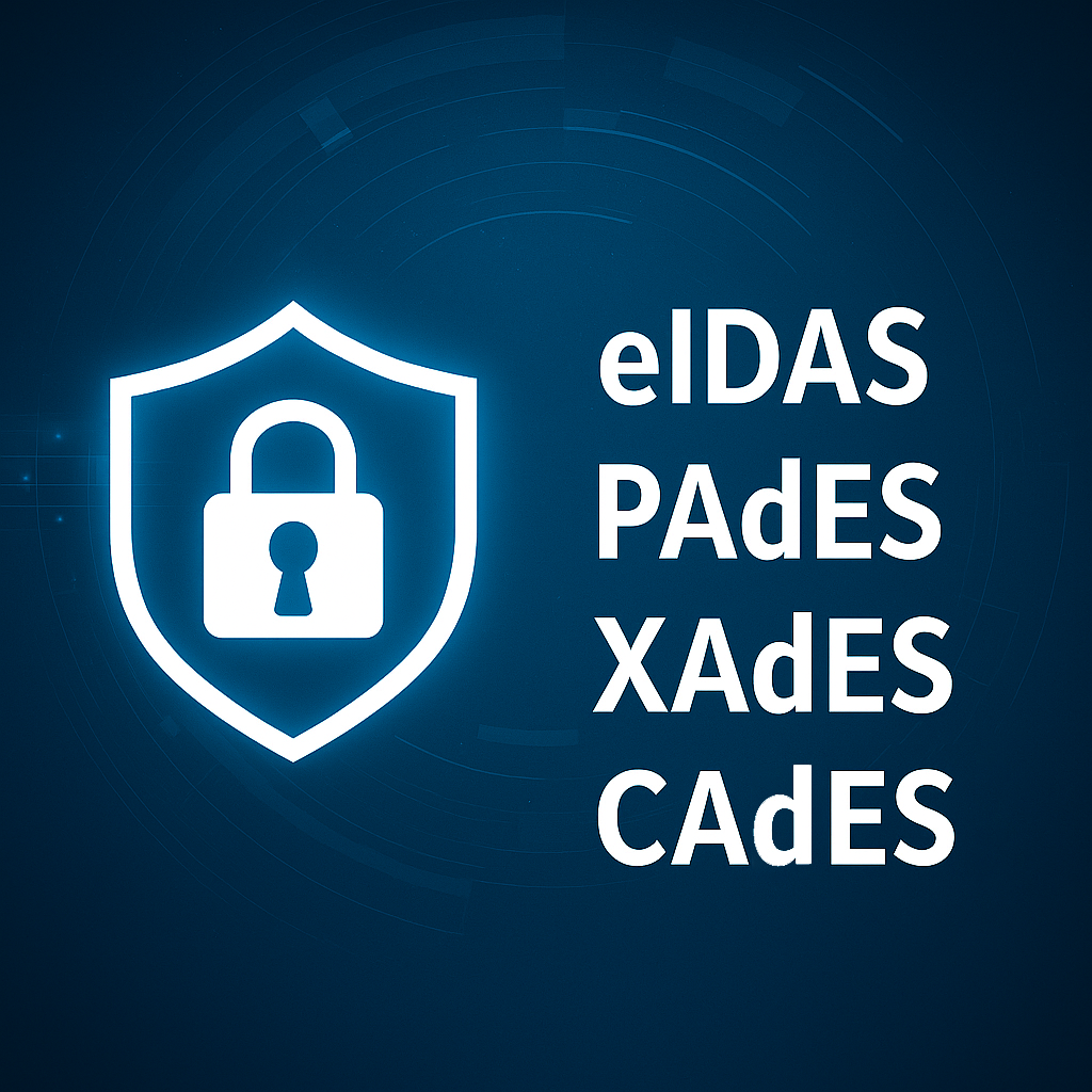 Eidas signature électronique : formats pades, xades, cades